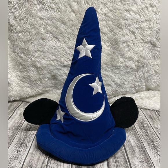 VINTAGE Disney Mickey Mouse Wizards Apprentice Hat Good Condition Adult One Size - Picture 1 of 9